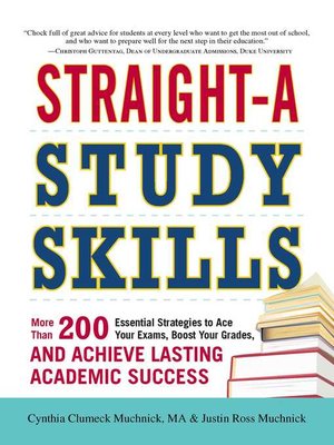 cover image of Straight-A Study Skills